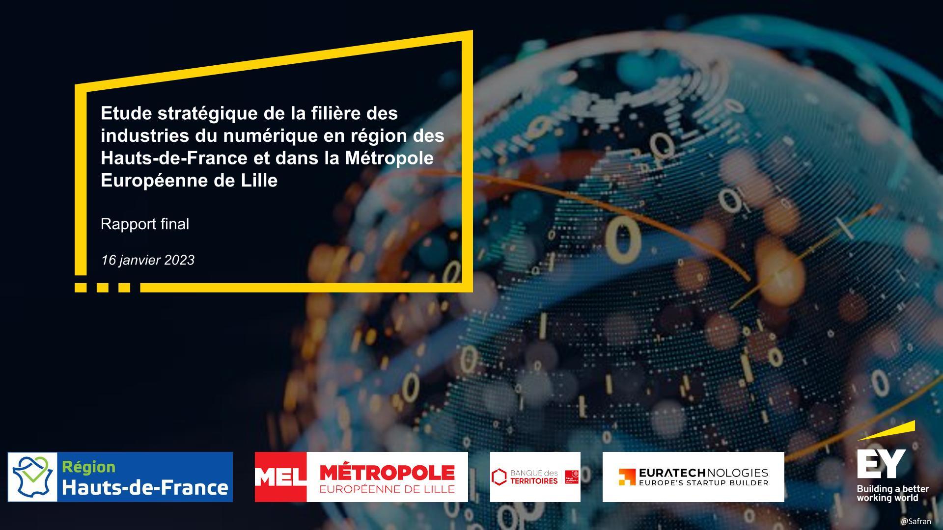 Étude stratégique de la filière numérique dans la région Hauts-de-France (2020 – 2022)