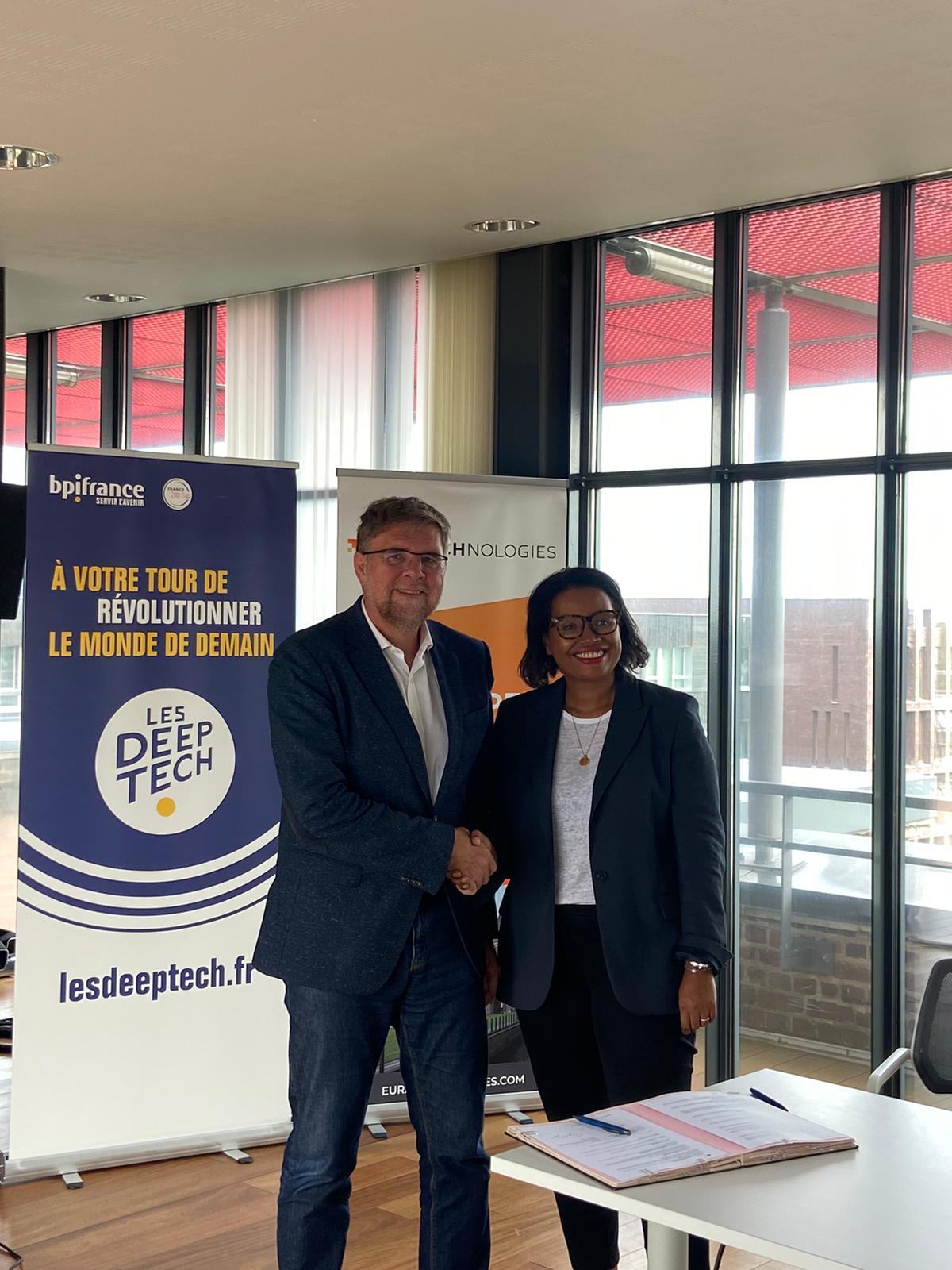 Bpifrance et EuraTechnologies, incubateur de startups à Lille, signent une Convention de Partenariat pour renforcer leur collaboration sur la Deeptech